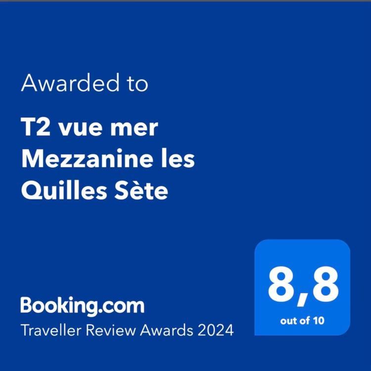 T2 Vue Mer Mezzanine Les Quilles Sète Exterior foto